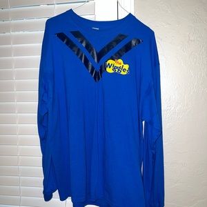 XL ANTHONY BLUE THE WIGGLES LONG SLEEVE T SHIRT